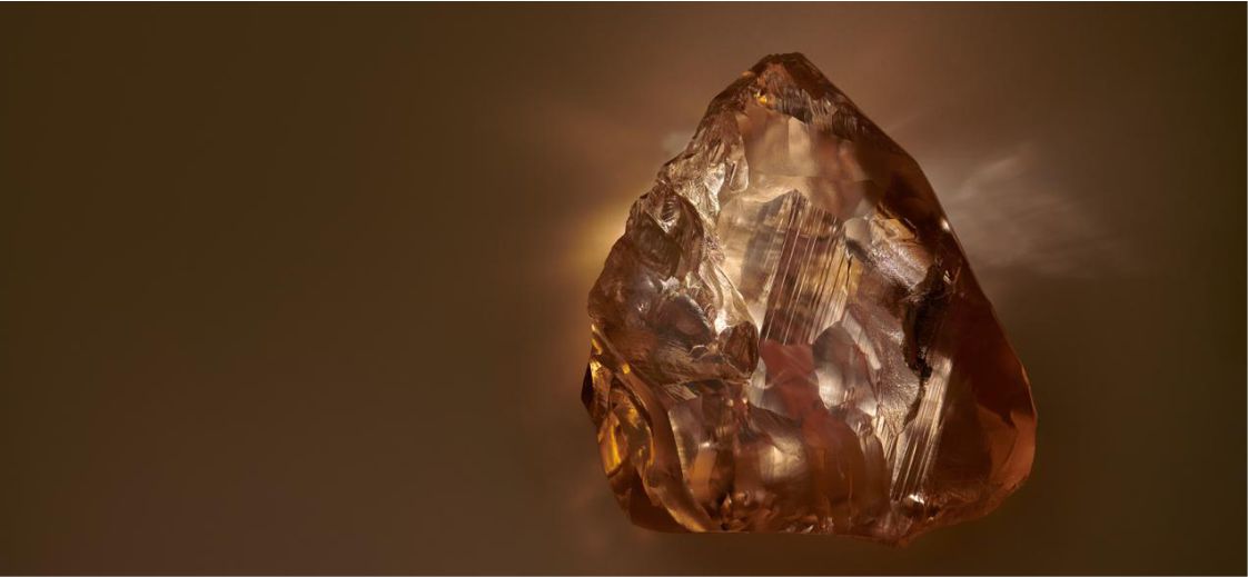 The largest 468.30 carats gem-quality diamond in Russia history