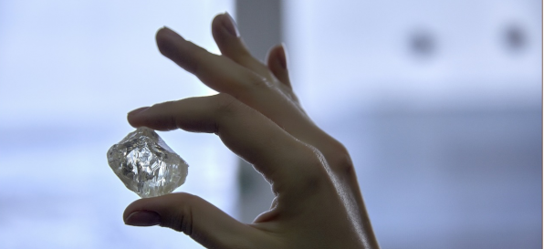 The largest diamond in recent years was found at the Udachnaya kimberlite pipe
