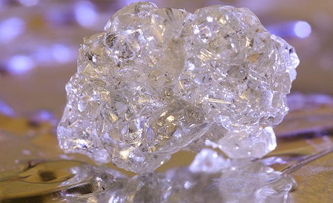 An unordinary cloud diamond was extracted on the sorters of Bourevestnik, JSC