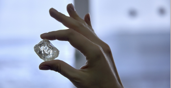 The largest diamond in recent years was found at the Udachnaya kimberlite pipe